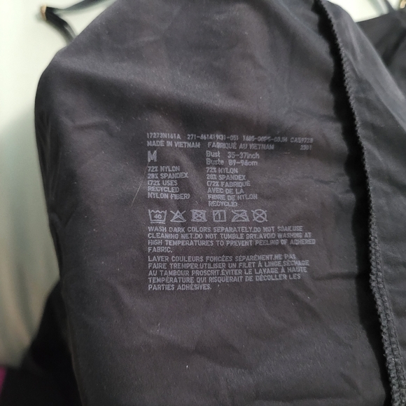 Uniqlo MAME KUROGOUCHI Sheer Camisole - Size M - Black - Picture 10 of 10